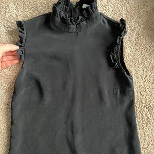 Used Erdem top, size 4, silk
